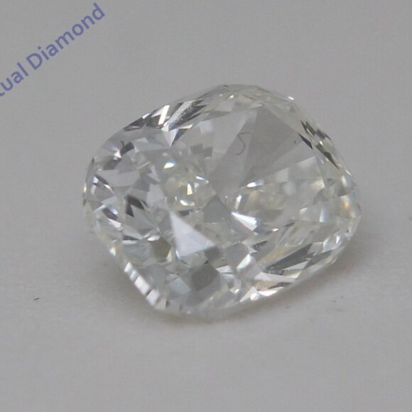 Cushion Natural Diamond Pendant 14K Gold (0.92 Ct E Vvs1) Igl C54200001 - Picture 7 of 7